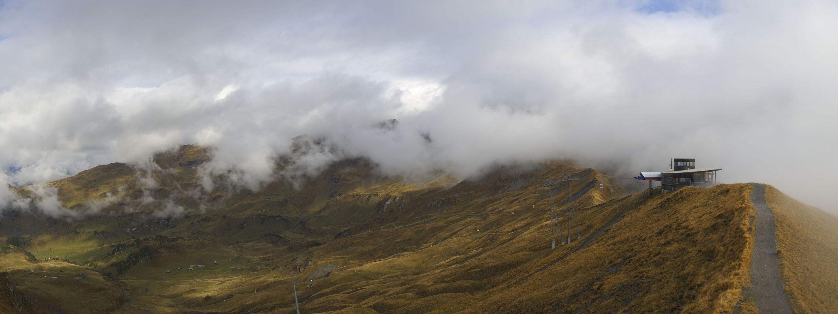 Wolken und Nebel am Hasliberg